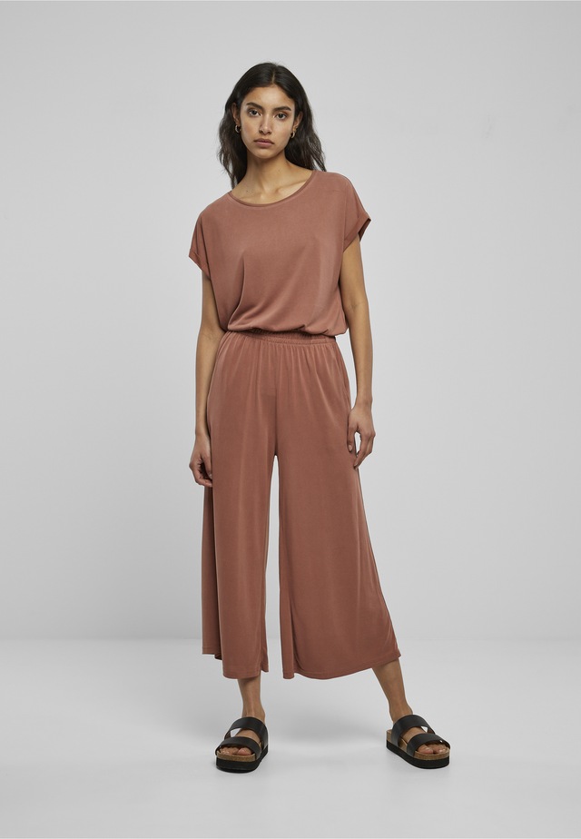 URBAN CLASSICS Kurzarmshirt »Urban Classics Damen Ladies Modal Extended Shoulder Tee« 1 Stk.