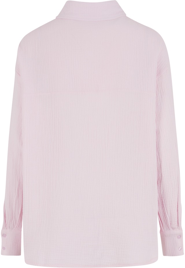 URBAN CLASSICS Klassische Bluse »Urban Classics Ladies Oversized Musselin Blouse«