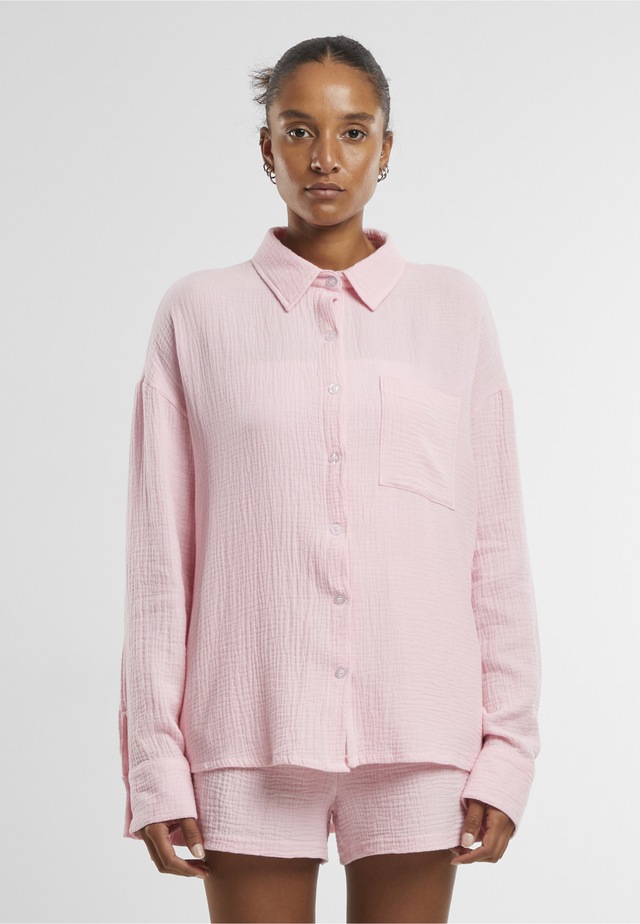 URBAN CLASSICS Klassische Bluse »Urban Classics Ladies Oversized Musselin Blouse«