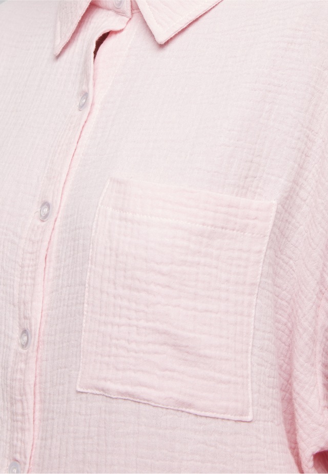 URBAN CLASSICS Klassische Bluse »Urban Classics Ladies Oversized Musselin Blouse«
