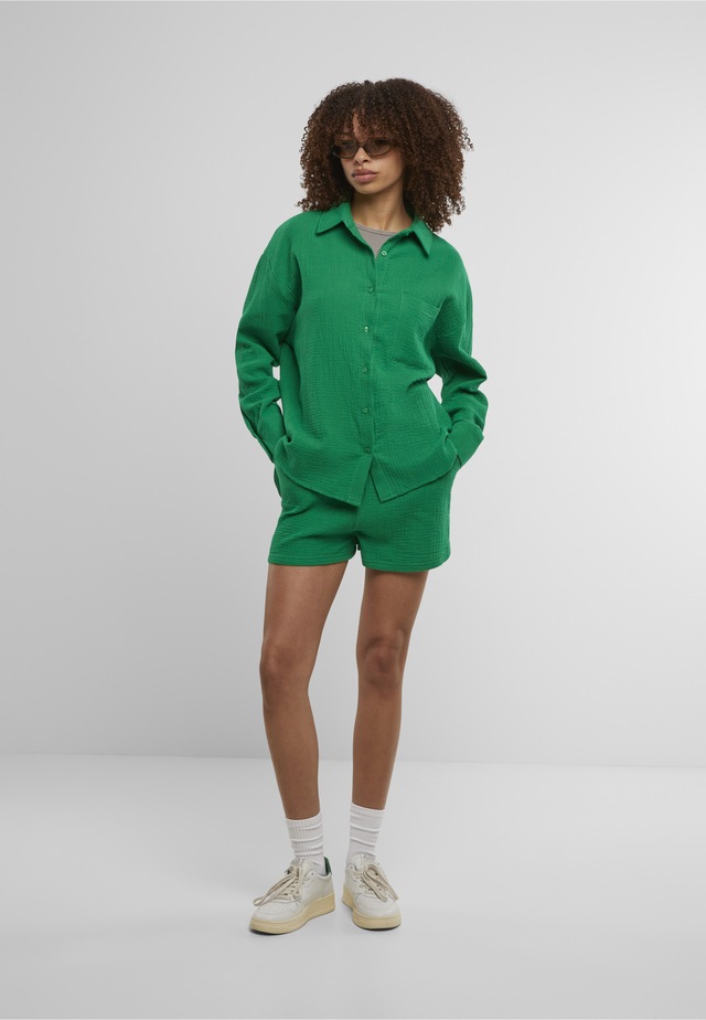 URBAN CLASSICS Klassische Bluse »Urban Classics Ladies Oversized Musselin Blouse«