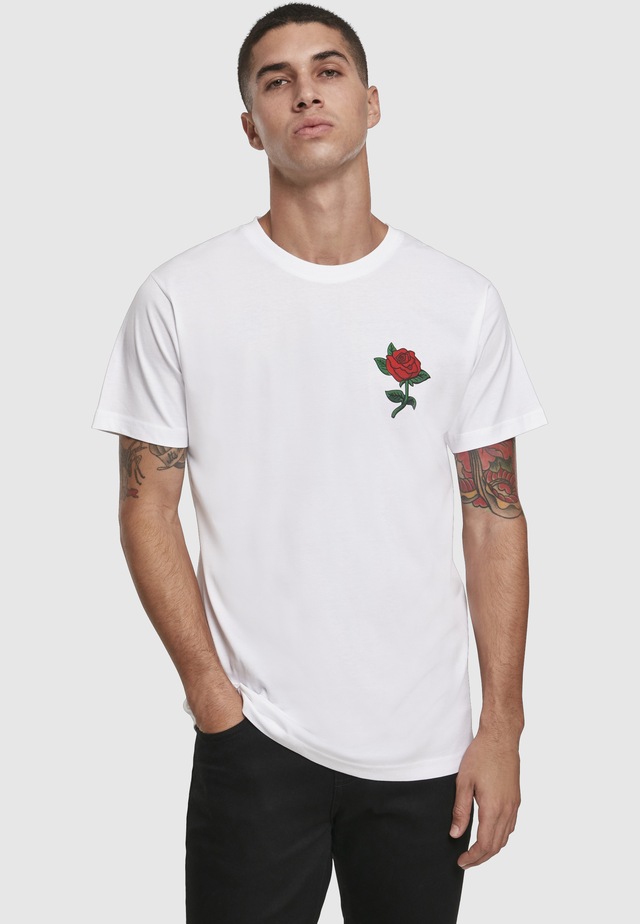 MisterTee T-Shirt »MisterTee Herren Rose Tee« 1 Stk.