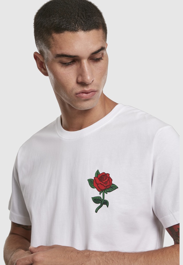 MisterTee T-Shirt »MisterTee Herren Rose Tee« 1 Stk.