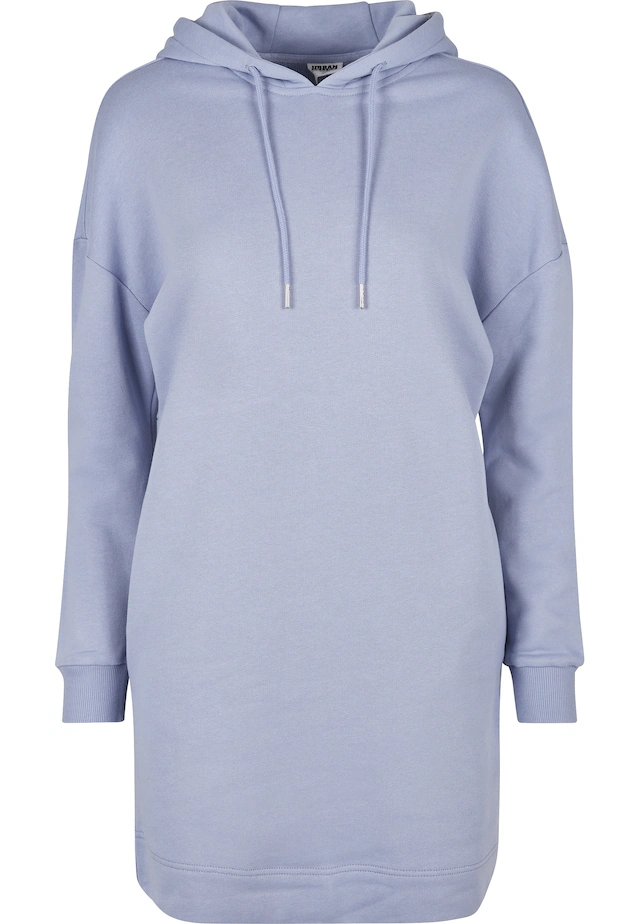 URBAN CLASSICS A-Linien-Kleid »Urban Classics Damen Ladies Organic Oversized Terry Hoody Dress« 1 Stk. tlg.