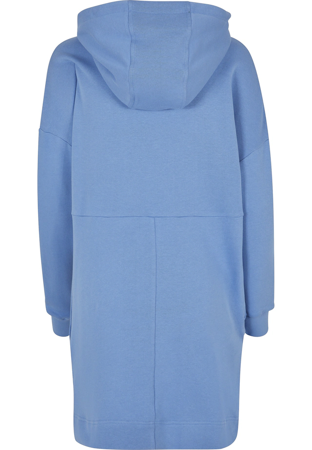 URBAN CLASSICS A-Linien-Kleid »Urban Classics Damen Ladies Organic Oversized Terry Hoody Dress« 1 Stk. tlg.