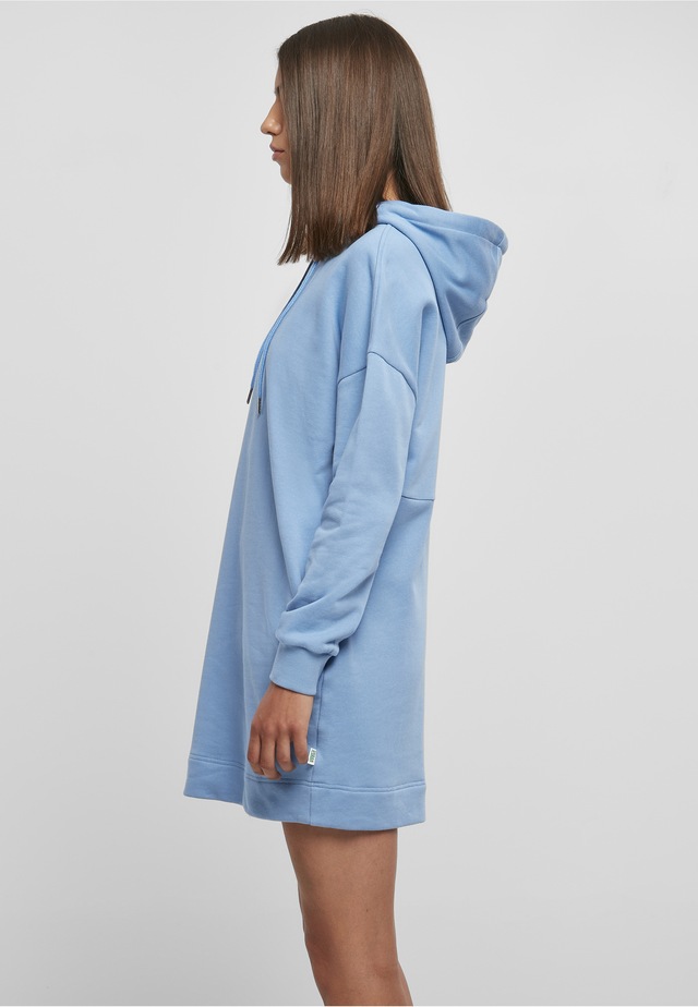 URBAN CLASSICS A-Linien-Kleid »Urban Classics Damen Ladies Organic Oversized Terry Hoody Dress« 1 Stk. tlg.