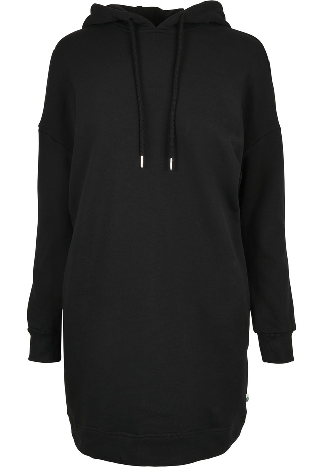 URBAN CLASSICS A-Linien-Kleid »Urban Classics Damen Ladies Organic Oversized Terry Hoody Dress« 1 Stk. tlg.