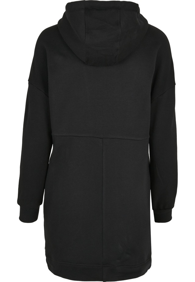URBAN CLASSICS A-Linien-Kleid »Urban Classics Damen Ladies Organic Oversized Terry Hoody Dress« 1 Stk. tlg.