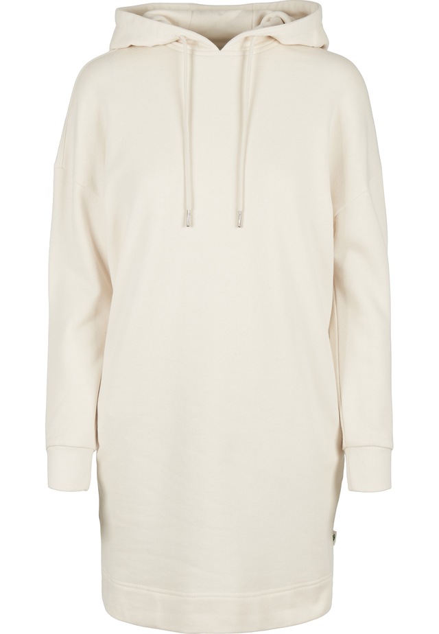 URBAN CLASSICS A-Linien-Kleid »Urban Classics Damen Ladies Organic Oversized Terry Hoody Dress« 1 Stk. tlg.