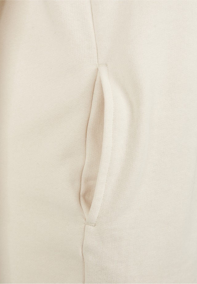 URBAN CLASSICS A-Linien-Kleid »Urban Classics Damen Ladies Organic Oversized Terry Hoody Dress« 1 Stk. tlg.