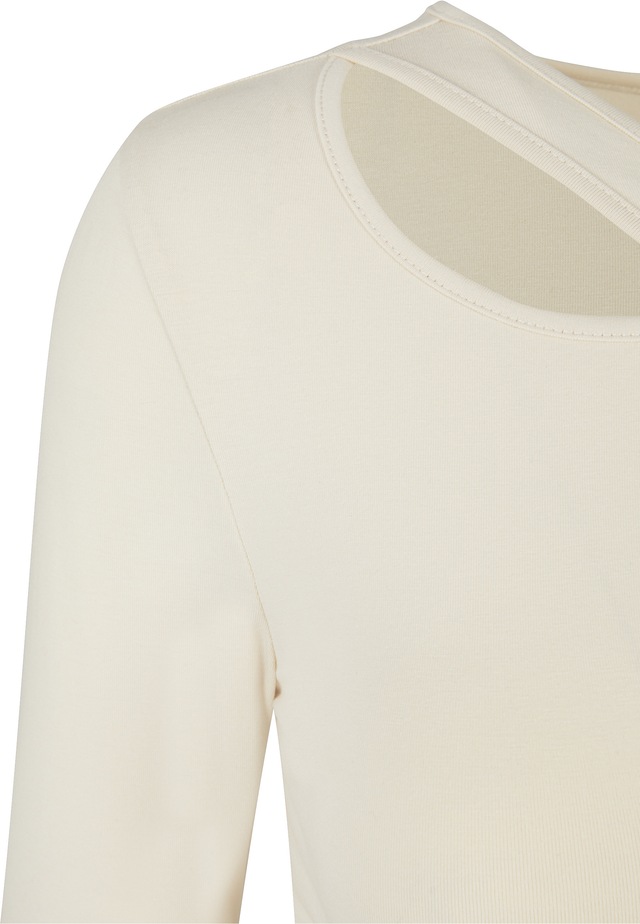 URBAN CLASSICS Langarmshirt »Urban Classics Damen Ladies Crossed Cut Out Longsleeve« 1 Stk.