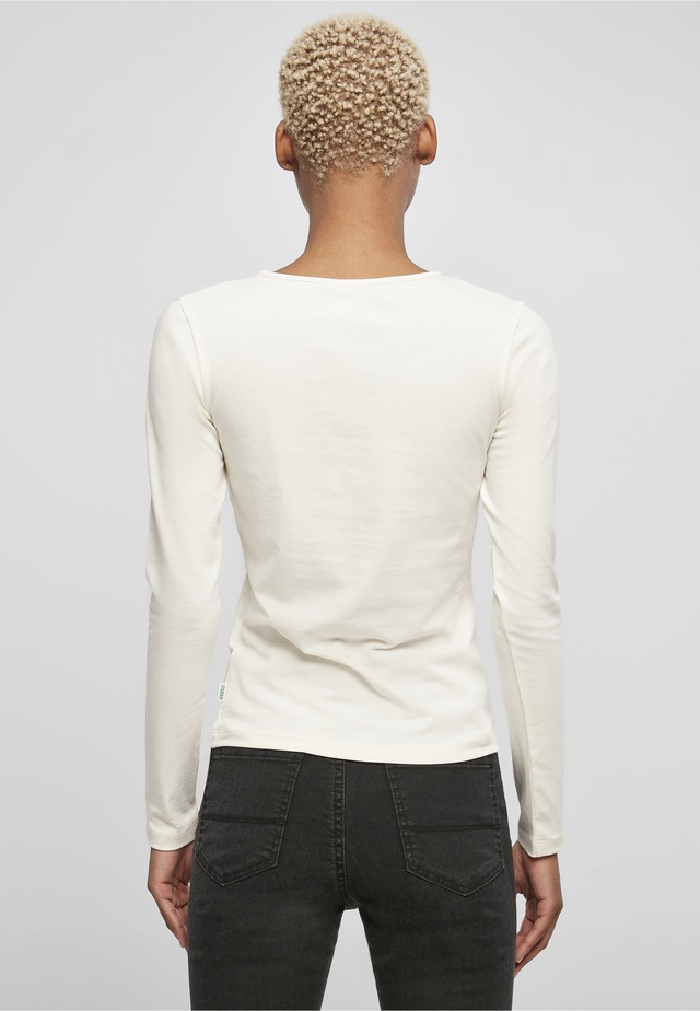 URBAN CLASSICS Langarmshirt »Urban Classics Damen Ladies Crossed Cut Out Longsleeve« 1 Stk.