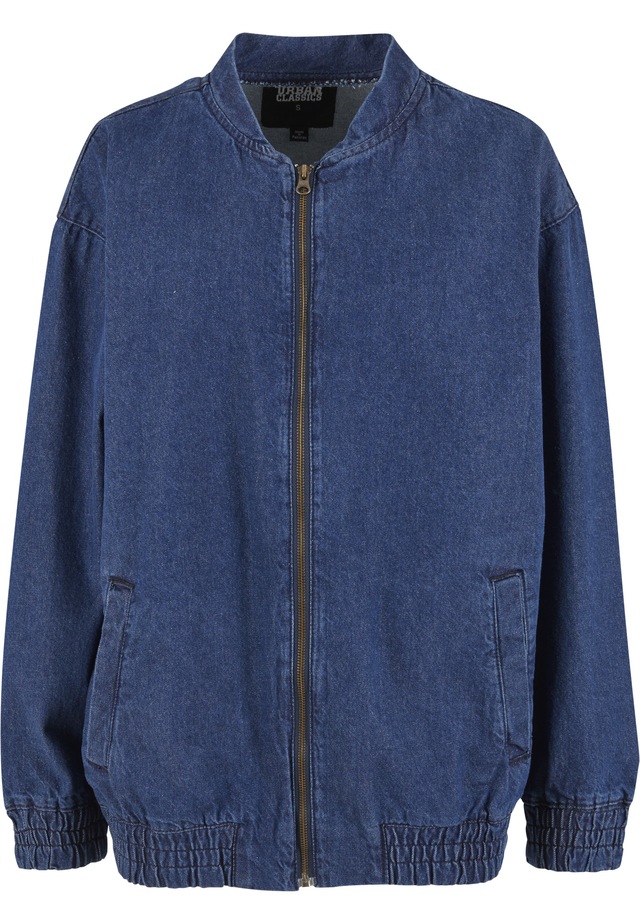 URBAN CLASSICS Jeansjacke »Urban Classics Ladies Oversized Skater Jacket« 1 Stk. tlg. ohne Kapuze