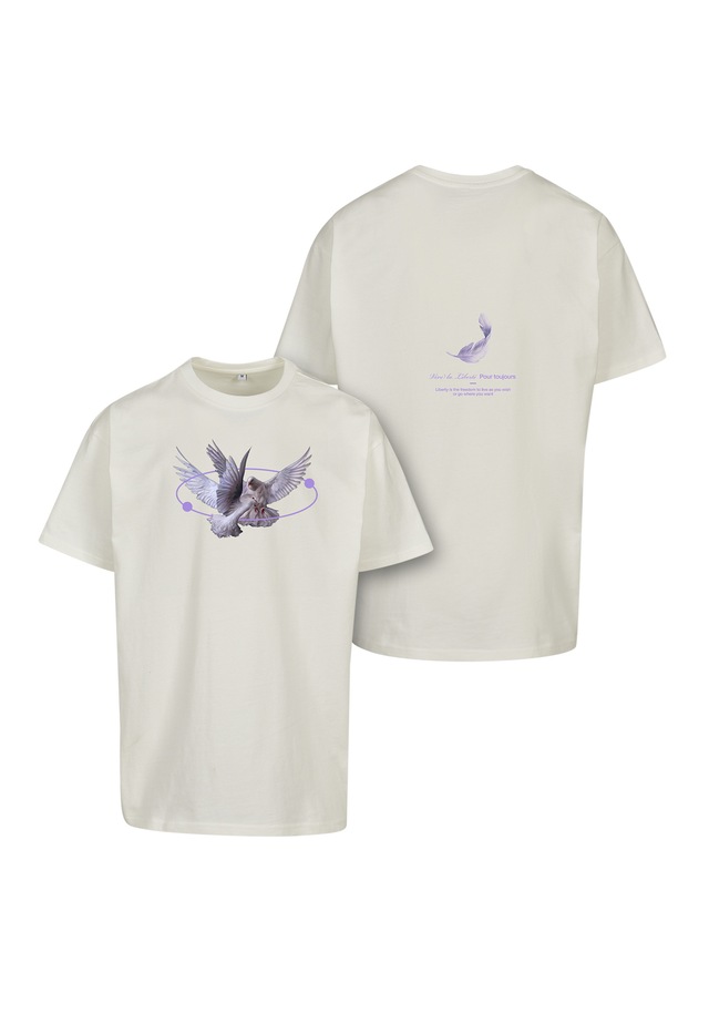 Upscale by Mister Tee Kurzarmshirt »Upscale by Mister Tee Herren Vive la Liberte Oversize Tee« 1 Stk.