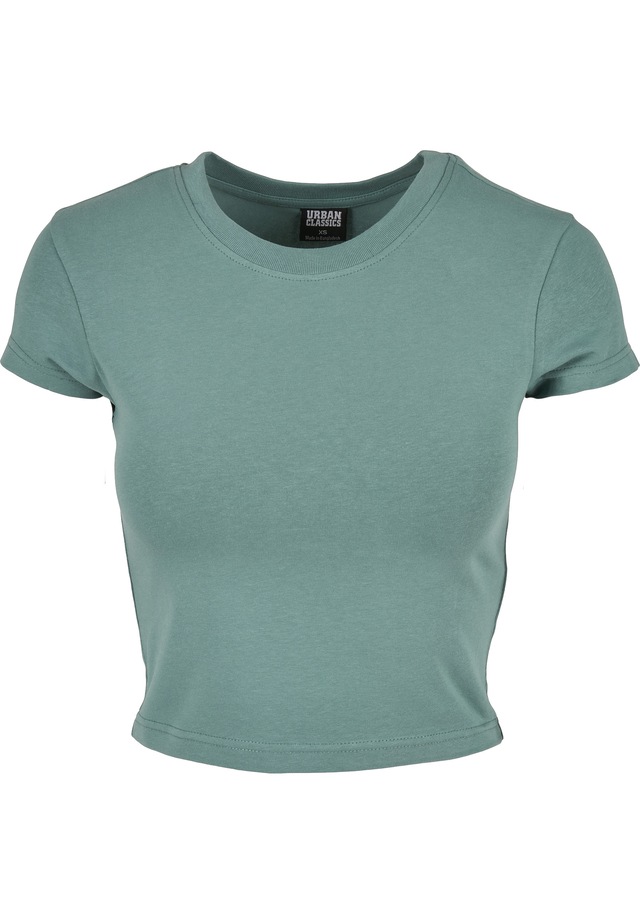 URBAN CLASSICS T-Shirt »Urban Classics Damen Ladies Stretch Jersey Cropped Tee« 1 Stk.
