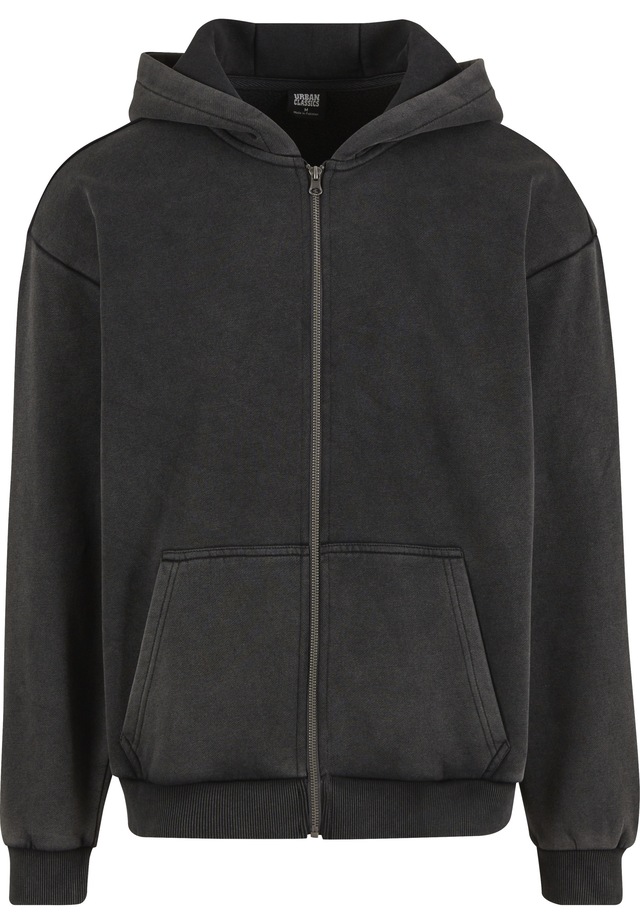 URBAN CLASSICS Sweatjacke »Urban Classics Vintage Heavy Zip Hoodie«