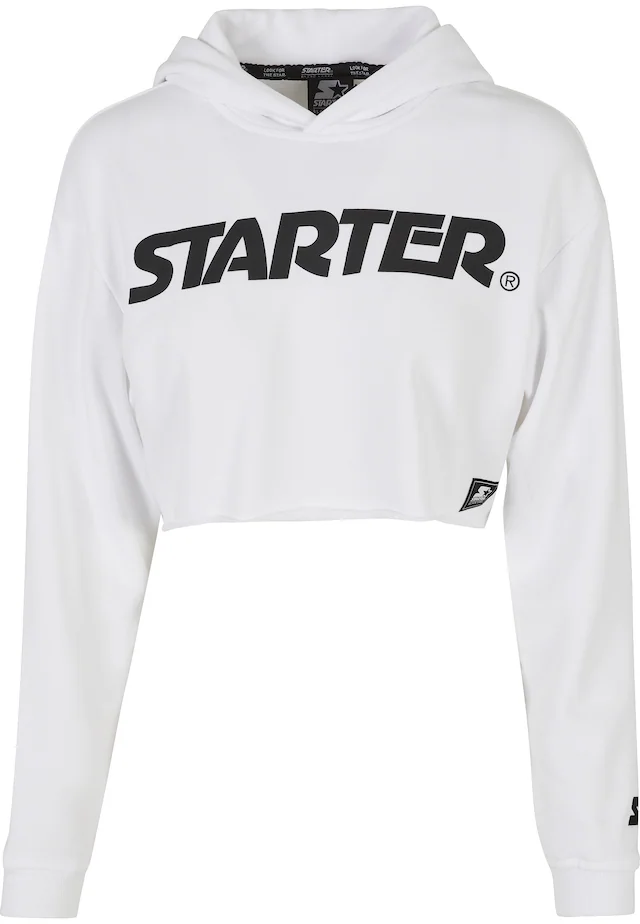 Starter Black Label Rundhalspullover »Starter Black Label Damen Ladies Starter Cropped Hoody« 1 Stk.