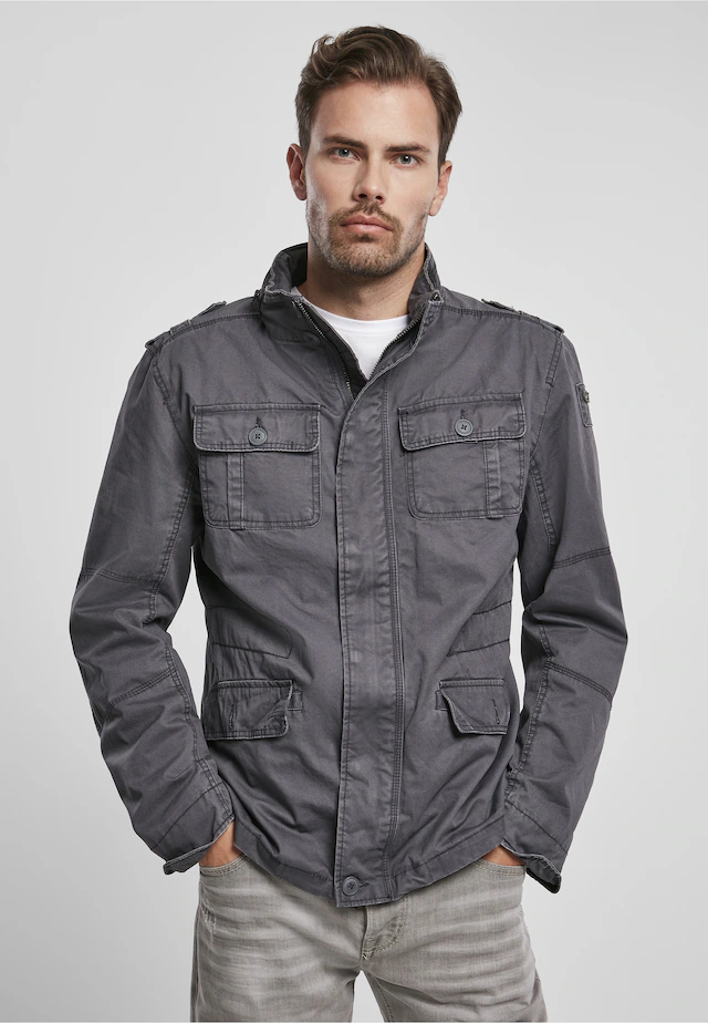 Brandit Allwetterjacke »Brandit Herren Britannia Jacket« 1 Stk. tlg. ohne Kapuze