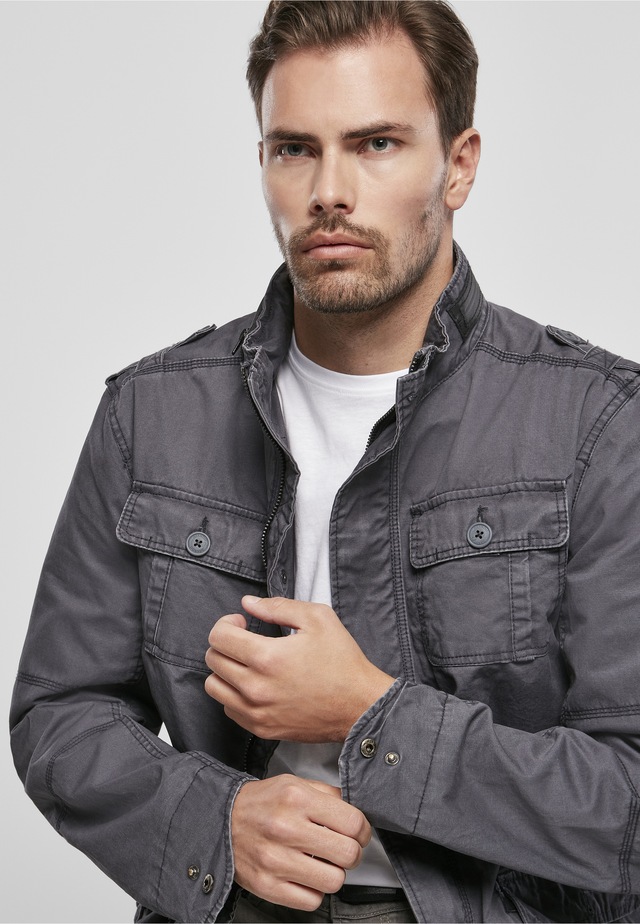 Brandit Allwetterjacke »Brandit Herren Britannia Jacket« 1 Stk. tlg. ohne Kapuze