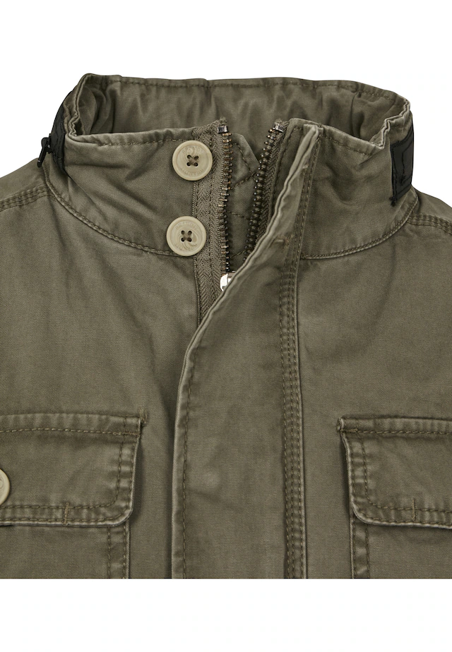 Brandit Allwetterjacke »Brandit Herren Britannia Jacket« 1 Stk. tlg. ohne Kapuze