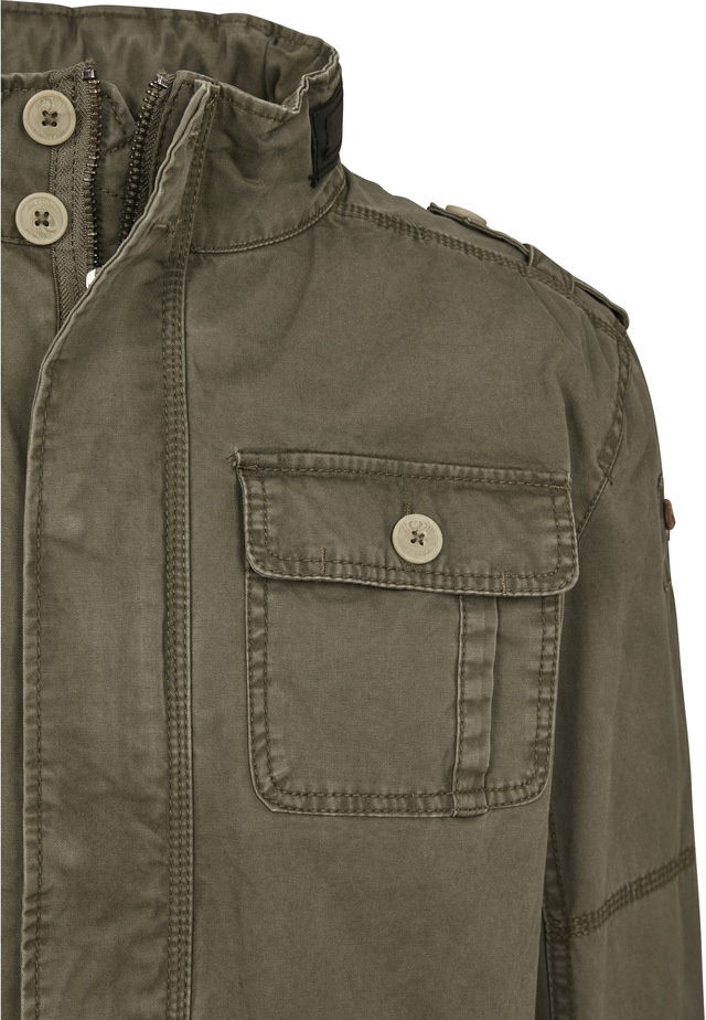 Brandit Allwetterjacke »Brandit Herren Britannia Jacket« 1 Stk. tlg. ohne Kapuze