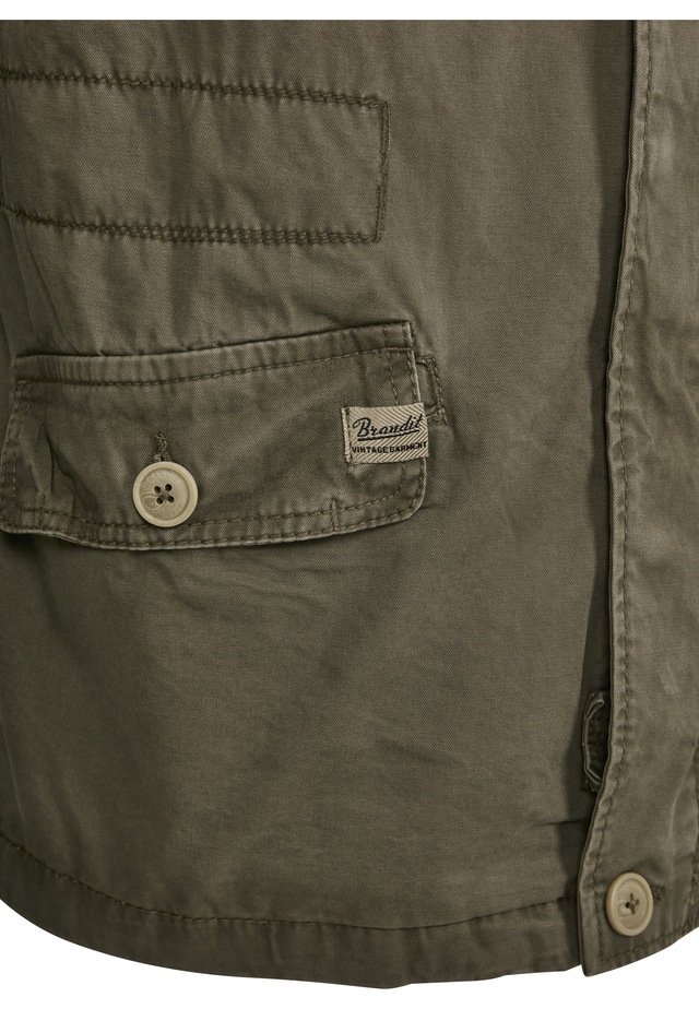 Brandit Allwetterjacke »Brandit Herren Britannia Jacket« 1 Stk. tlg. ohne Kapuze