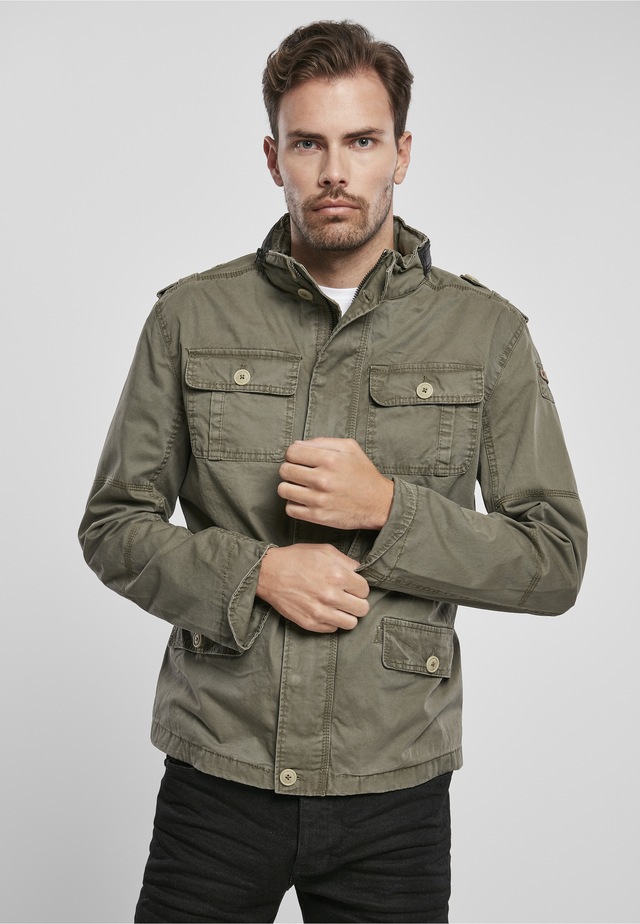 Brandit Allwetterjacke »Brandit Herren Britannia Jacket« 1 Stk. tlg. ohne Kapuze