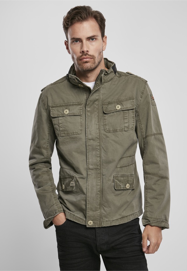 Brandit Allwetterjacke »Brandit Herren Britannia Jacket« 1 Stk. tlg. ohne Kapuze