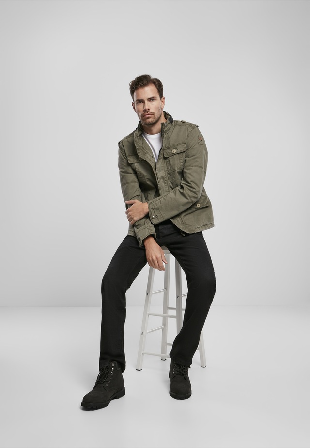 Brandit Allwetterjacke »Brandit Herren Britannia Jacket« 1 Stk. tlg. ohne Kapuze