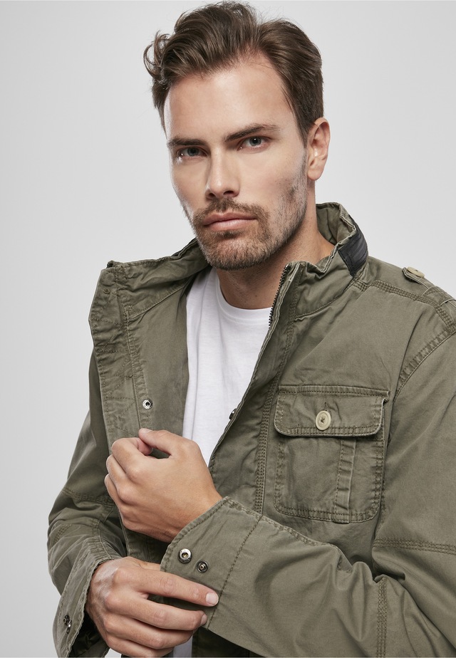 Brandit Allwetterjacke »Brandit Herren Britannia Jacket« 1 Stk. tlg. ohne Kapuze