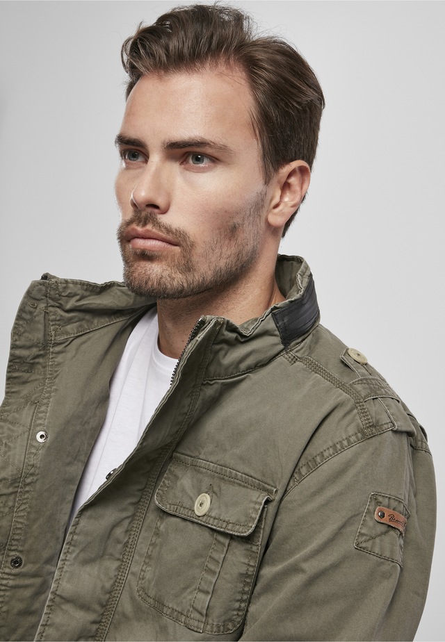 Brandit Allwetterjacke »Brandit Herren Britannia Jacket« 1 Stk. tlg. ohne Kapuze