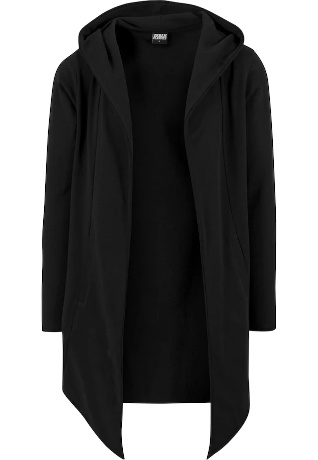 URBAN CLASSICS Strickjacke »Urban Classics Herren Long Hooded Open Edge Cardigan« 1