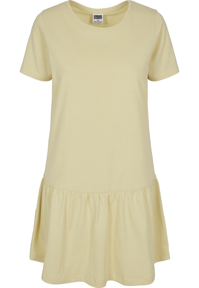 URBAN CLASSICS A-Linien-Kleid »Urban Classics Damen Ladies Valance Tee Dress« 1 Stk. tlg.