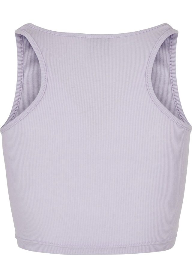 URBAN CLASSICS Tanktop »Urban Classics Damen Ladies Cropped Rib Top« 1 Stk.