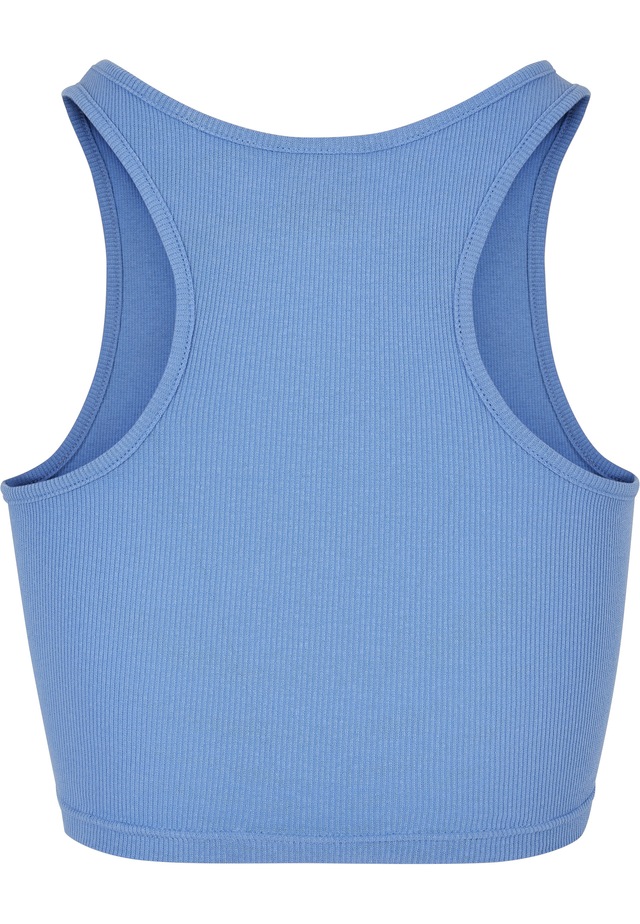 URBAN CLASSICS Tanktop »Urban Classics Damen Ladies Cropped Rib Top« 1 Stk.