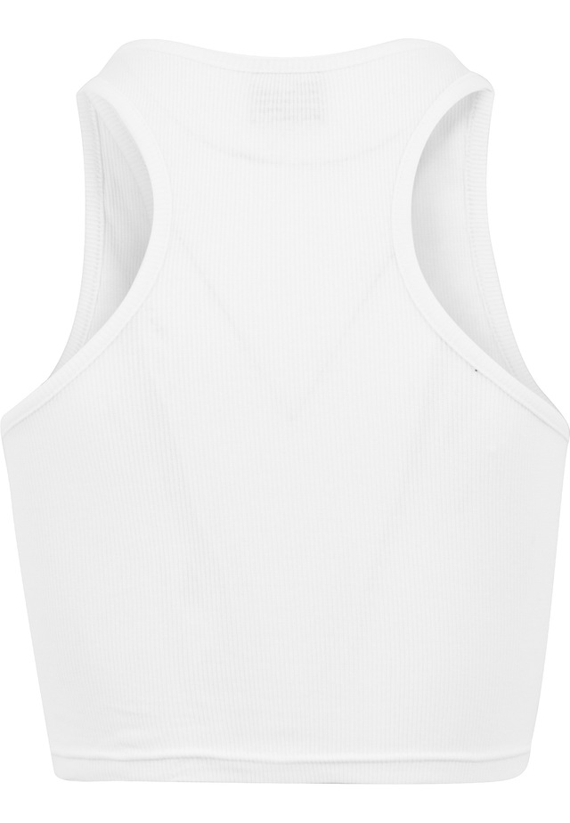 URBAN CLASSICS Tanktop »Urban Classics Damen Ladies Cropped Rib Top« 1 Stk.