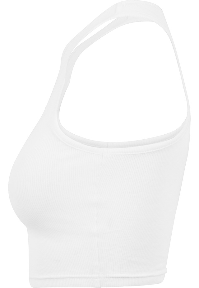 URBAN CLASSICS Tanktop »Urban Classics Damen Ladies Cropped Rib Top« 1 Stk.