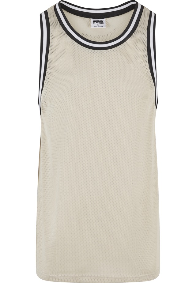 URBAN CLASSICS Tanktop »Urban Classics Herren Mesh Tanktop« 1 Stk.