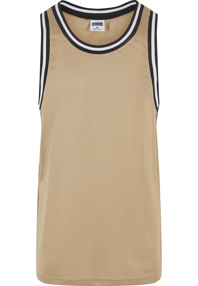 URBAN CLASSICS Tanktop »Urban Classics Herren Mesh Tanktop« 1 Stk.