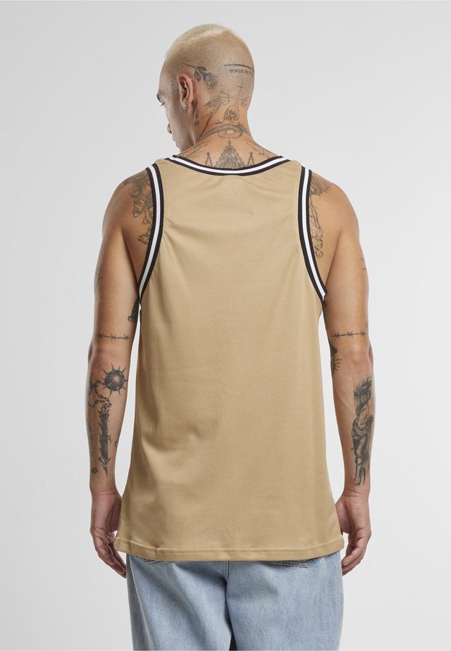 URBAN CLASSICS Tanktop »Urban Classics Herren Mesh Tanktop« 1 Stk.