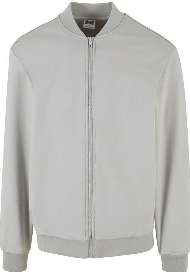 URBAN CLASSICS Collegejacke »Urban Classics Herren Cozy College Jacket« 1 Stk. tlg. ohne Kapuze