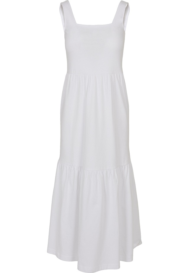 URBAN CLASSICS Shirtkleid »Urban Classics Damen Ladies 7/8 Length Valance Summer Dress« 1 Stk. tlg.
