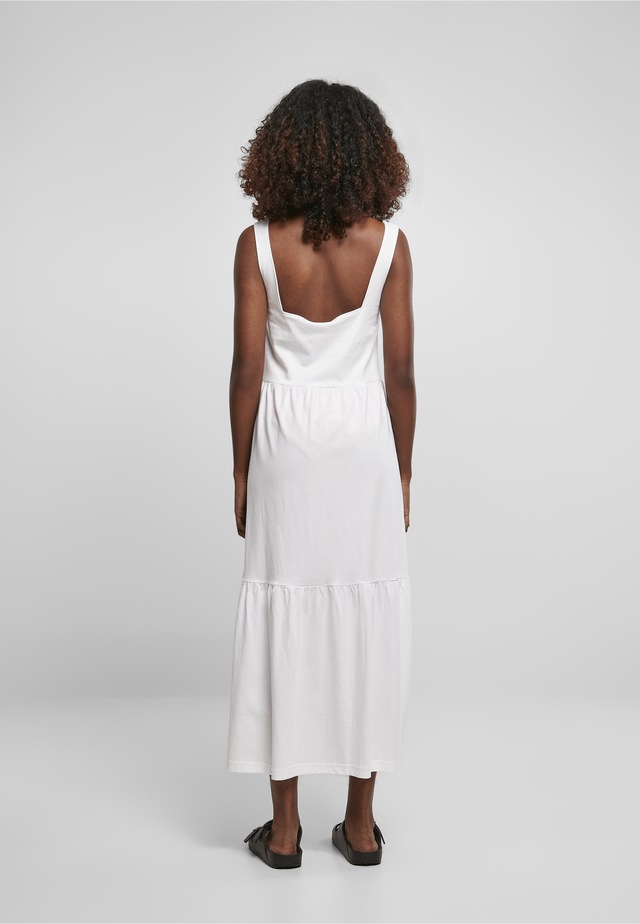 URBAN CLASSICS Shirtkleid »Urban Classics Damen Ladies 7/8 Length Valance Summer Dress« 1 Stk. tlg.