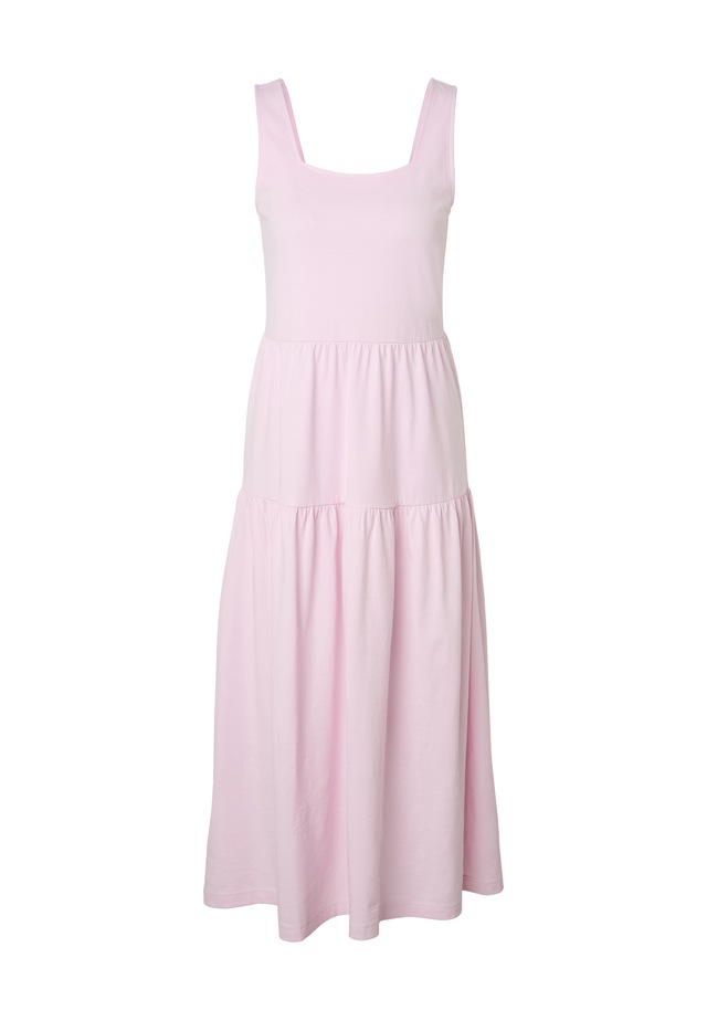 URBAN CLASSICS Shirtkleid »Urban Classics Damen Ladies 7/8 Length Valance Summer Dress« 1 Stk. tlg.