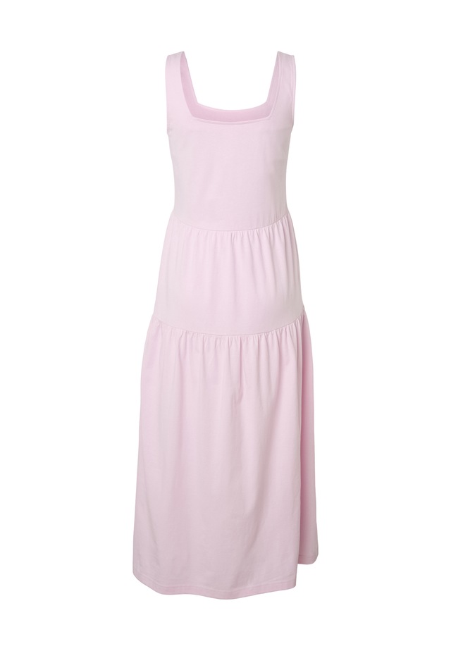 URBAN CLASSICS Shirtkleid »Urban Classics Damen Ladies 7/8 Length Valance Summer Dress« 1 Stk. tlg.