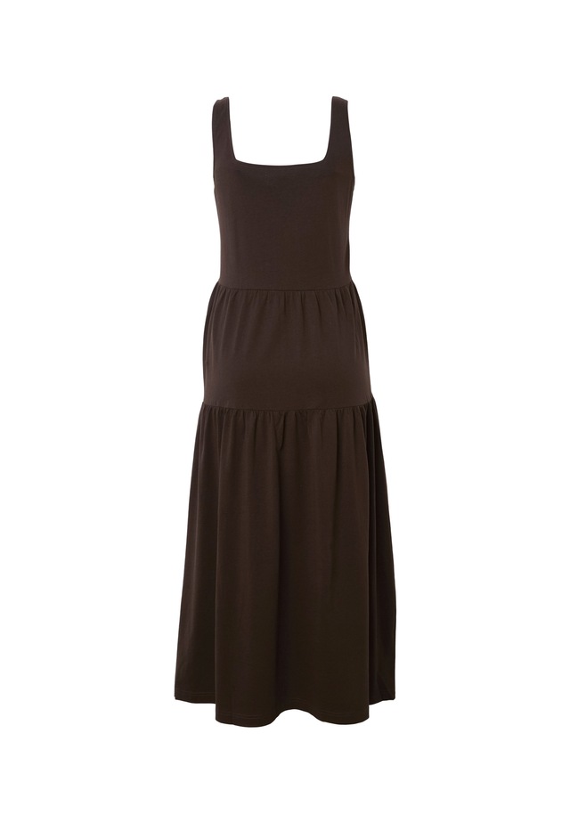 URBAN CLASSICS Shirtkleid »Urban Classics Damen Ladies 7/8 Length Valance Summer Dress« 1 Stk. tlg.