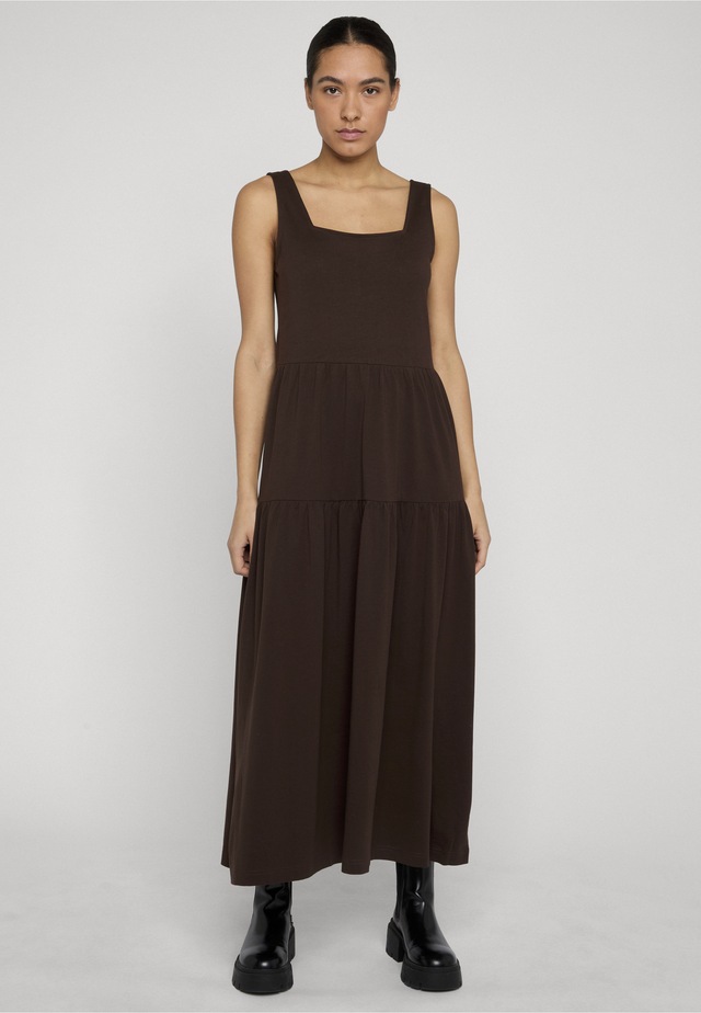 URBAN CLASSICS Shirtkleid »Urban Classics Damen Ladies 7/8 Length Valance Summer Dress« 1 Stk. tlg.