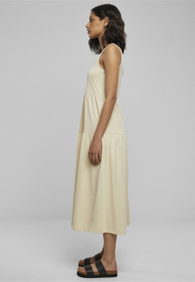 URBAN CLASSICS Shirtkleid »Urban Classics Damen Ladies 7/8 Length Valance Summer Dress« 1 Stk. tlg.