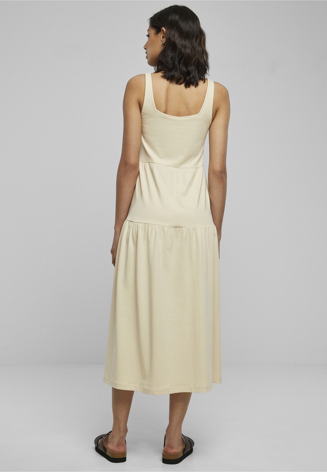 URBAN CLASSICS Shirtkleid »Urban Classics Damen Ladies 7/8 Length Valance Summer Dress« 1 Stk. tlg.