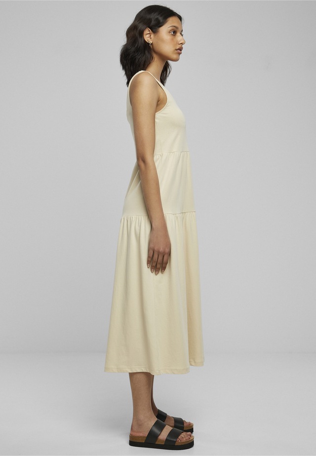 URBAN CLASSICS Shirtkleid »Urban Classics Damen Ladies 7/8 Length Valance Summer Dress« 1 Stk. tlg.